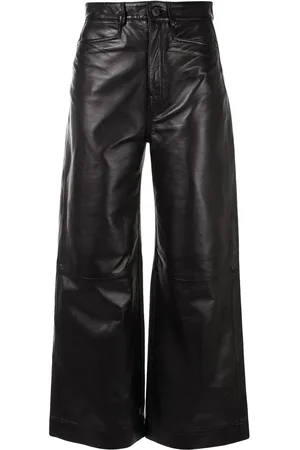 Proenza Schouler High-rise leather culottes