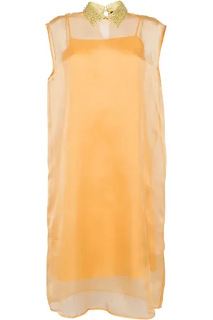 Fabiana Filippi Silk-organza midi dress
