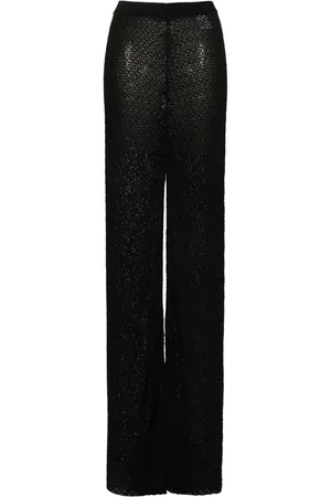 Totême Viron crochet straight trousers