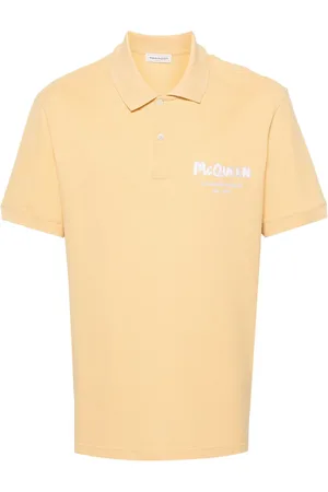 Alexander McQueen Logo-embroidered piqu?? polo shirt