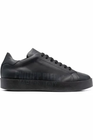 Philipp Plein Leather low-top sneakers