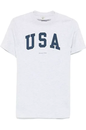 Sporty & Rich USA-print T-shirt