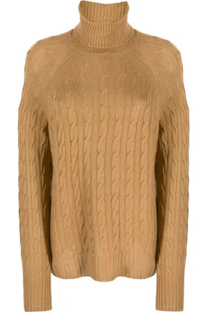 Etro Cable-knit roll-neck jumper