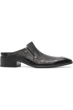 MARTINE ROSE Snout leather mules