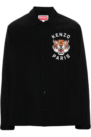 Kenzo Tiger-print water-repellent jacket
