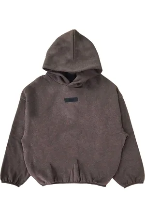 FEAR OF GOD Front logo patch hoodie