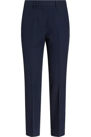 Etro Tapered-leg mid-waist trousers