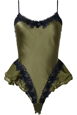 Twin-Set Rhinestone-embellished bodysuit