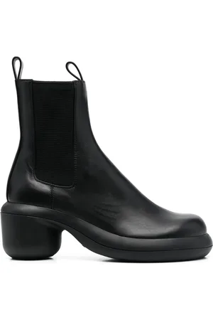 Jil Sander Elasticated-panel leather boots