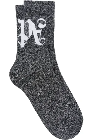 Palm Angels Monogram lurex socks