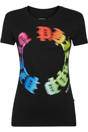 Philipp Plein Rainbow Gothic Plein-print T-shirt
