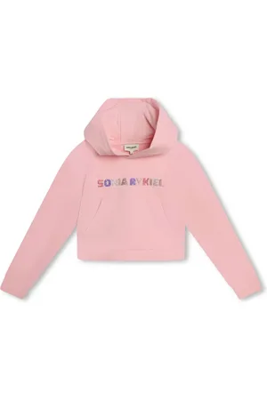 Sonia Rykiel Enfant Logo-embellished cotton hoodie