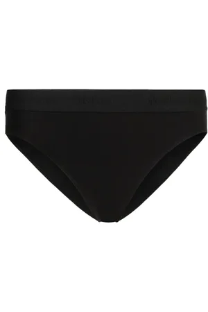 Natasha Zinko Embroidered-logo cotton briefs