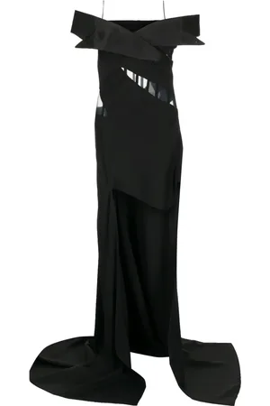 MONSE Off-shoulder corset gown