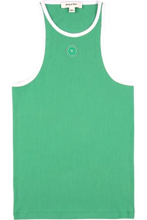 Sporty & Rich SRHWC ribbed tank top