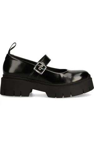 HUGO BOSS Round-toe buckled brogues