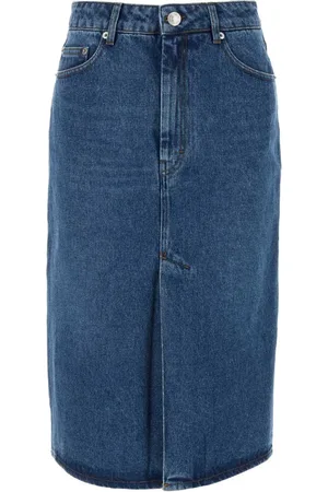 Ami Pencil denim skirt