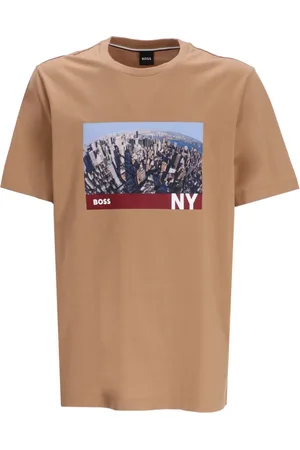 HUGO BOSS Graphic-print cotton T-shirt