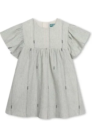 Kenzo Logo-print cotton dress