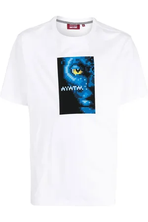 MOSTLY HEARD RARELY SEEN Blue People short-sleeved T-shirt