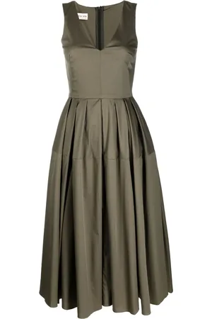 BLANCA V-neck sleeveless dress