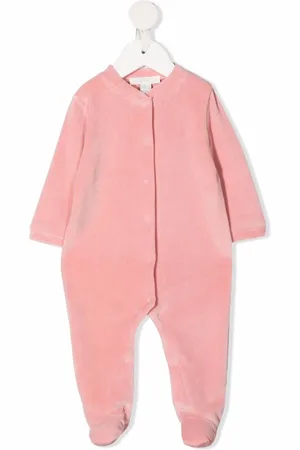 MARIE CHANTAL Appliqu?? velvet-effect babygrow