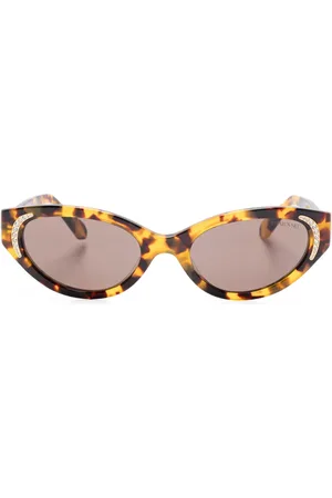 Swarovski Tortoiseshell-effect sunglasses