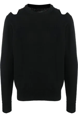 Jil Sander Cut-out detail wool jumper