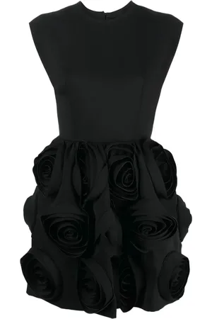 Viktor & Rolf Floral-motif cut-out minidress