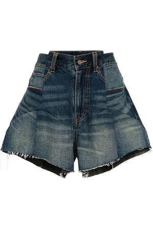 JNBY Logo-patch cotton shorts