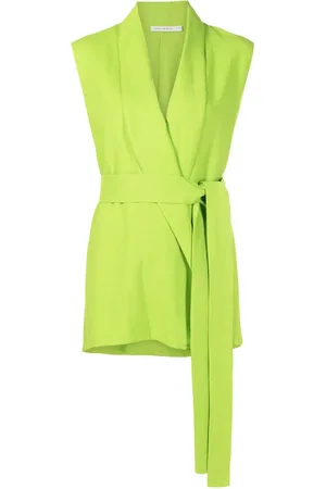 Lenny Niemeyer Pleated sleeveless kimono
