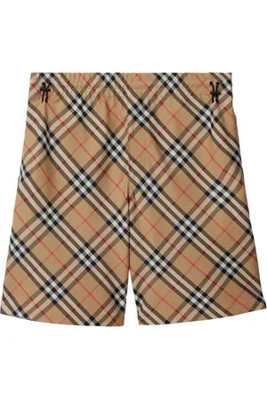 Burberry Vintage Check-print drawstring shorts