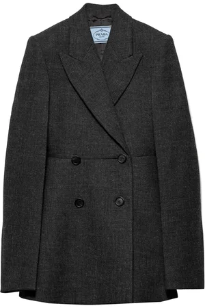 Prada Double-breasted wool coat