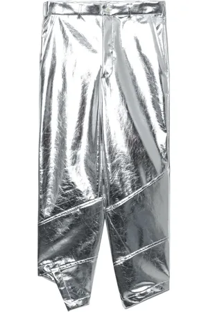 Comme des Garçons Asymmetric cropped trousers