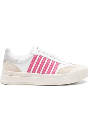 Dsquared2 Striped lace-up sneakers