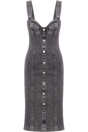 Moschino Denim midi dress