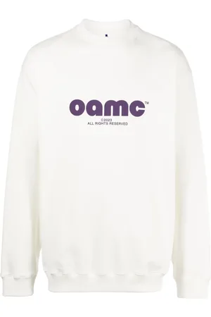 OAMC Logo-print crew-neck sweatshirt