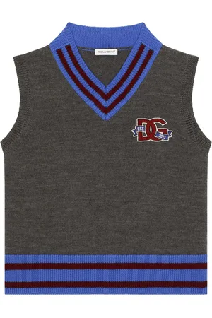 Dolce & Gabbana Logo-embroidered vest