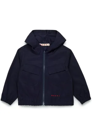 Marni Logo-embroidery jacket
