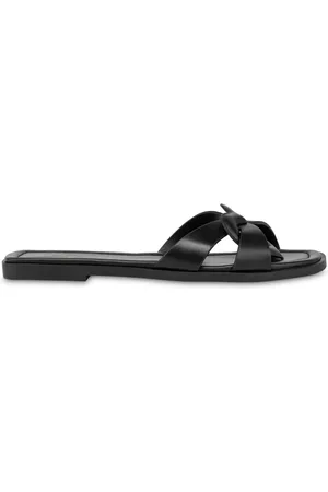 Moschino Leather slides