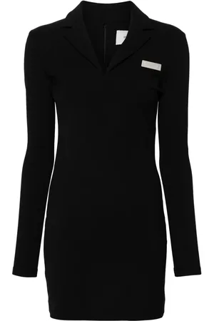 COPERNI Logo-plaque mini dress