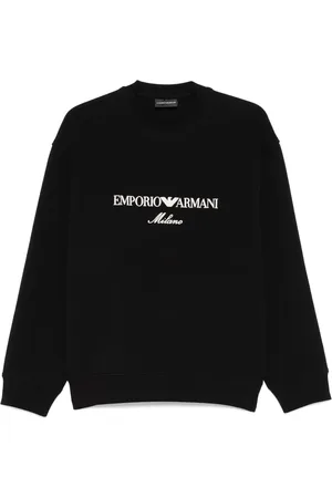 Emporio Armani Embroidered-logo sweatshirt