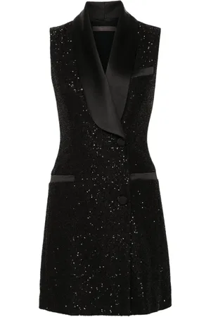 Max Mara Sequinned sleeveless dress