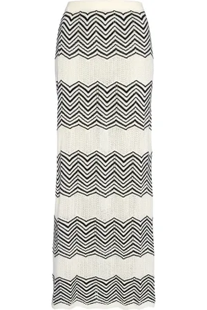 ERES R??glisse chevron-pattern maxi skirt