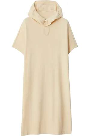 Burberry Towelling hooded cotton dress