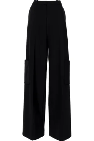 Viktor & Rolf Cargo-pockets wide-leg trousers