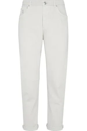 Brunello Cucinelli Garment-dyed jeans
