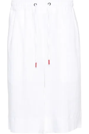 Kiton Linen deck shorts