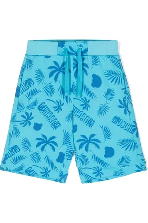 Moschino Logo-print cotton shorts