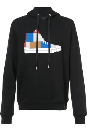 MOSTLY HEARD RARELY SEEN Patchwork sneaker hoodie